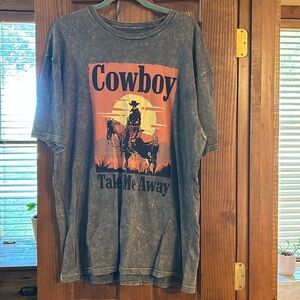 Oversized tshirt dress-worn one time